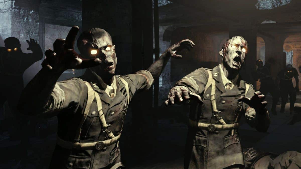 Two Zombies Call of Duty