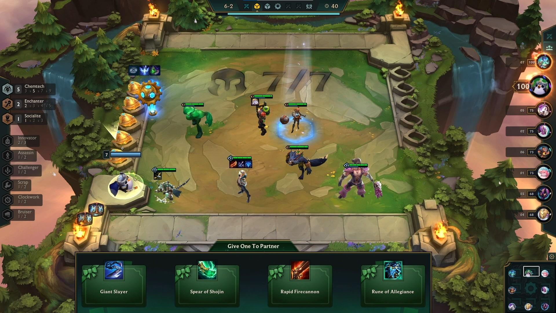 TFT Double-Up Assist armory