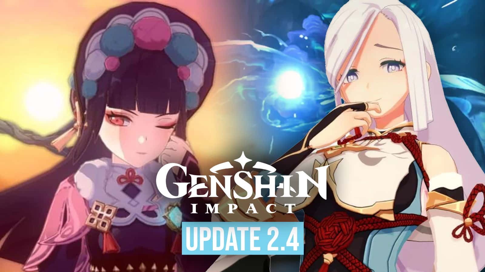 Shenhe and Yunjin in genshin Impact