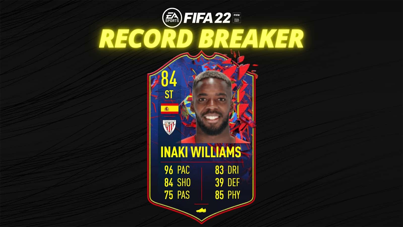 Inaki Williams Record Breaker SBC