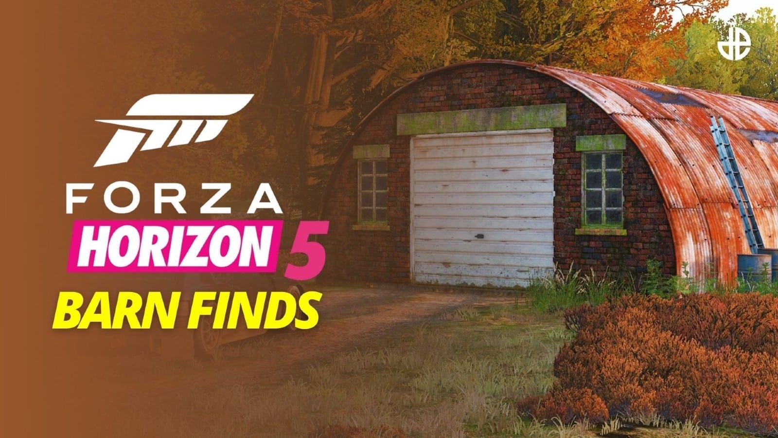 A barn in Forza Horizon 5 that stores a secret car within.
