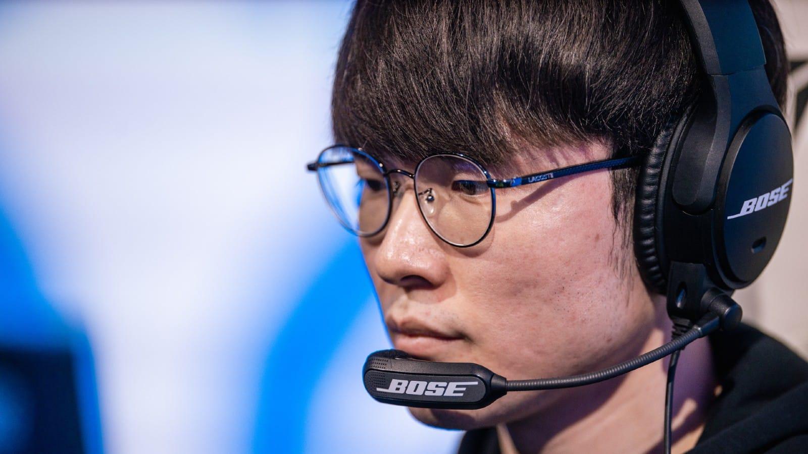 Faker at Worlds 2021