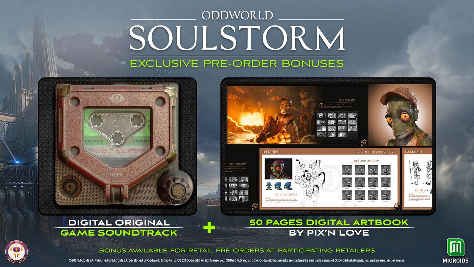 Pre-order bonuses for Soulstorm