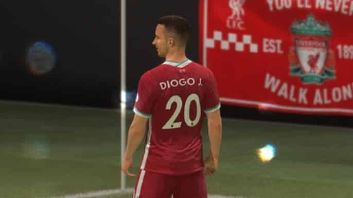 Diogo Jota Liverpool FIFA 22