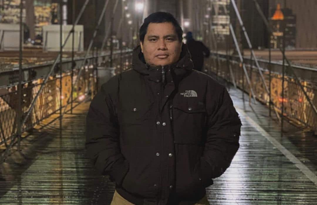 Mexican Andy on Brooklyn Bridge