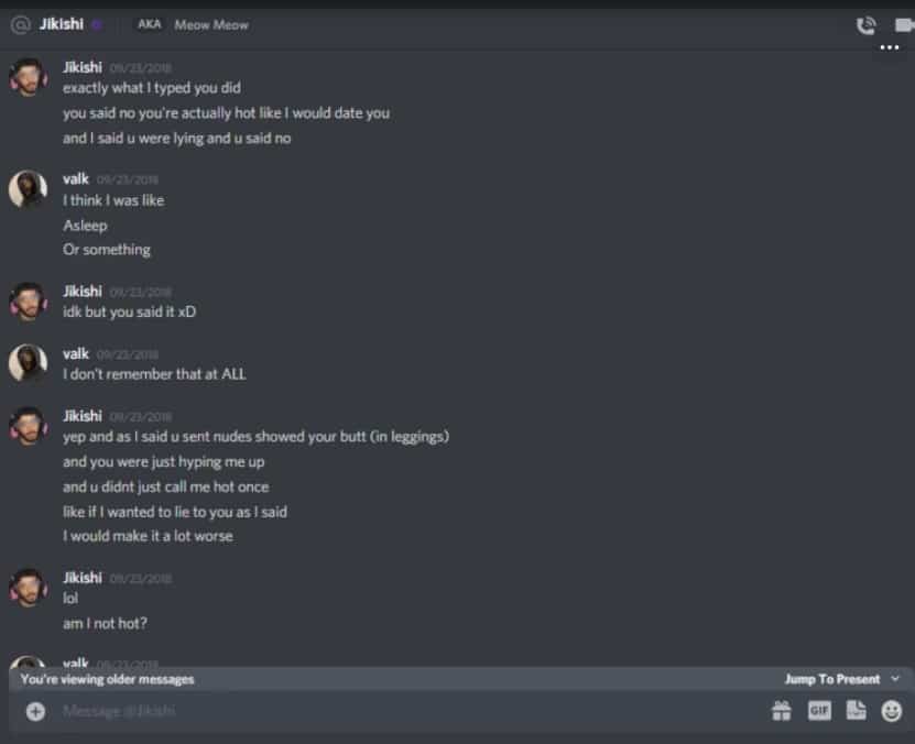 Discord messages