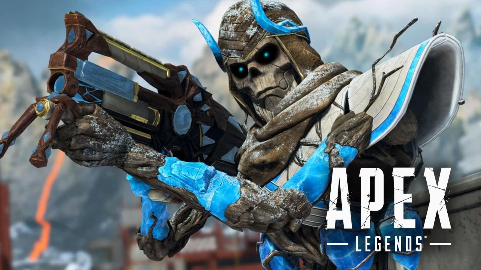 Revenant holding the C.A.R SMG from Titanfall that is arriving in Apex in Season 11