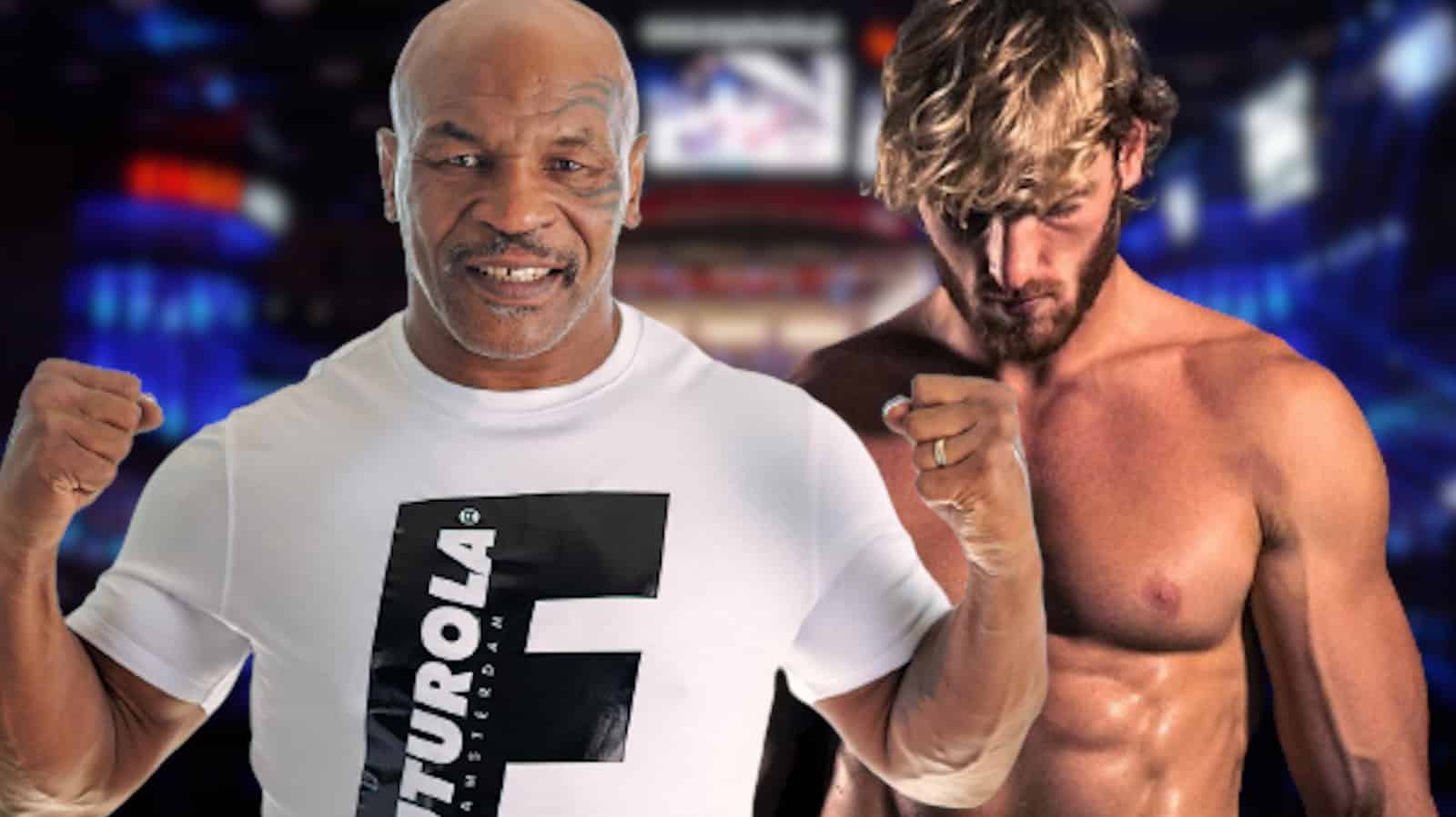 Mike Tyson fights Logan Paul