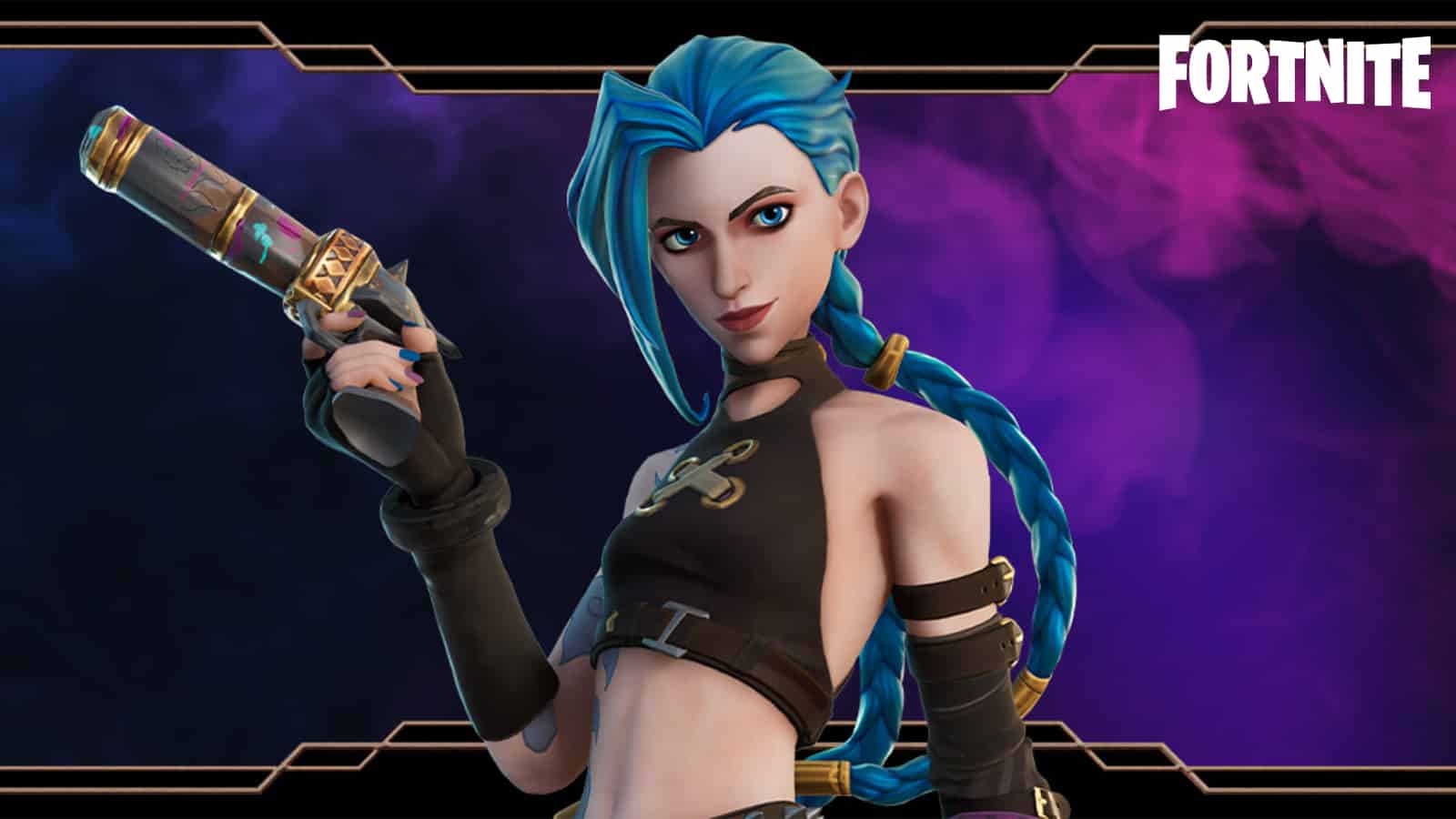 league of legends character Jinx as a skin in Fortnite