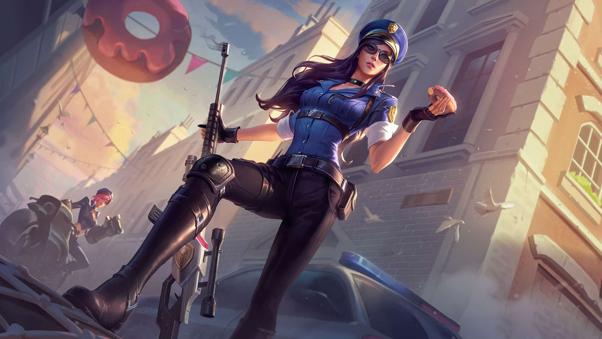 Officer Caitlyn League of Legends skin