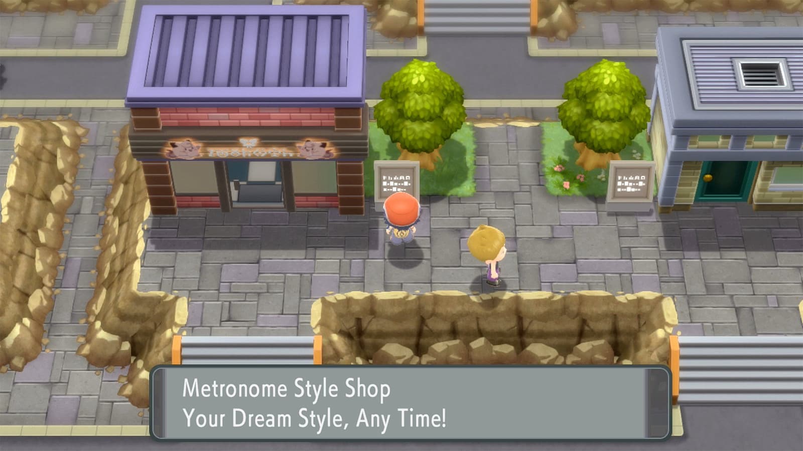 An image of the metronome style shop in pokemon brilliant diamond shining pearl,
