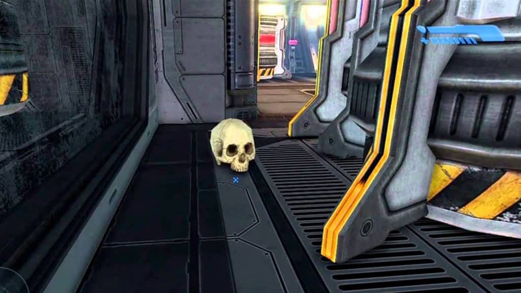 Halo iron skull location