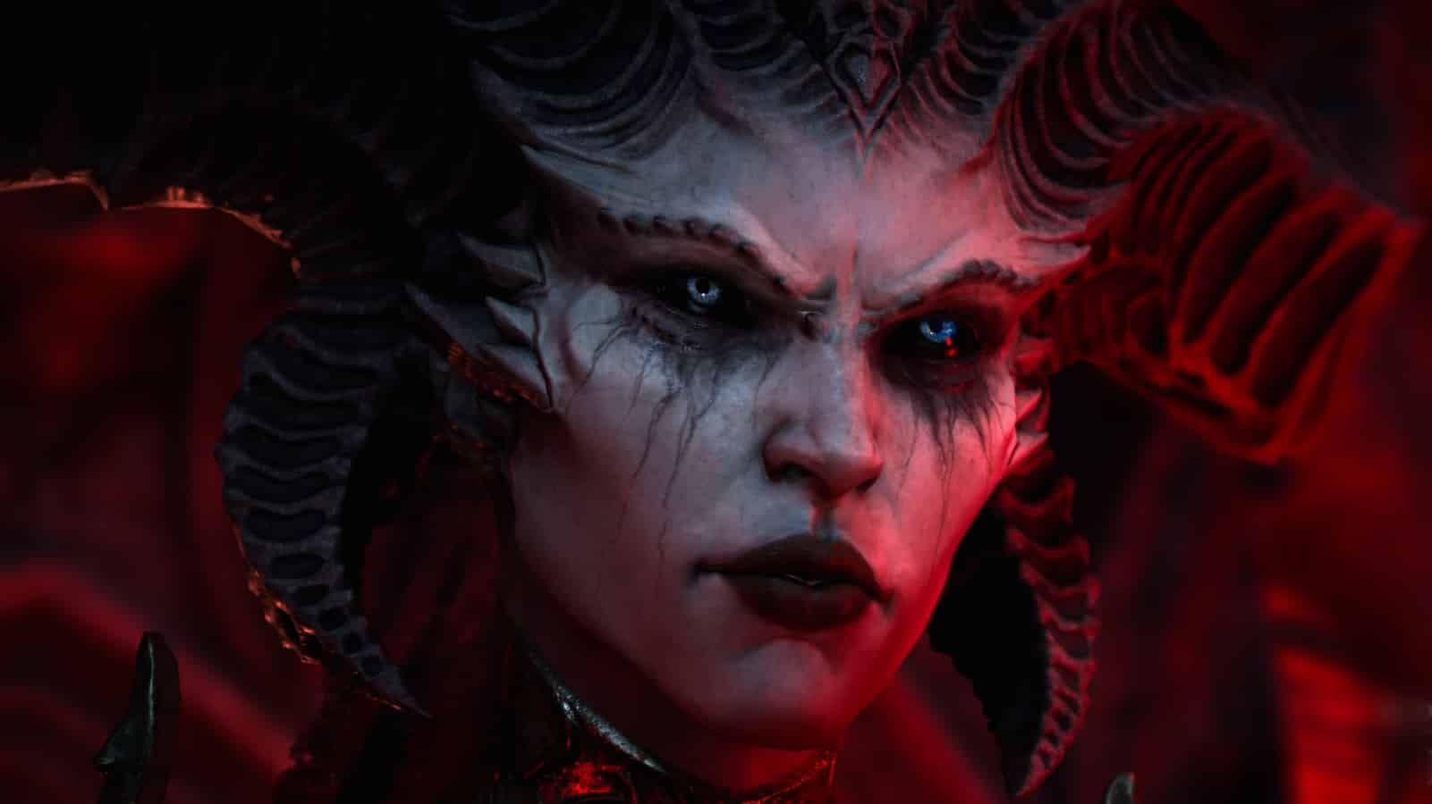 diablo 4 lilith looks angrily into camera