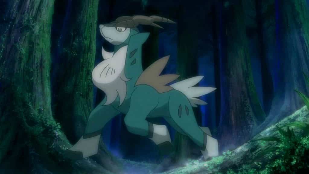 Cobalion in the Pokemon anime