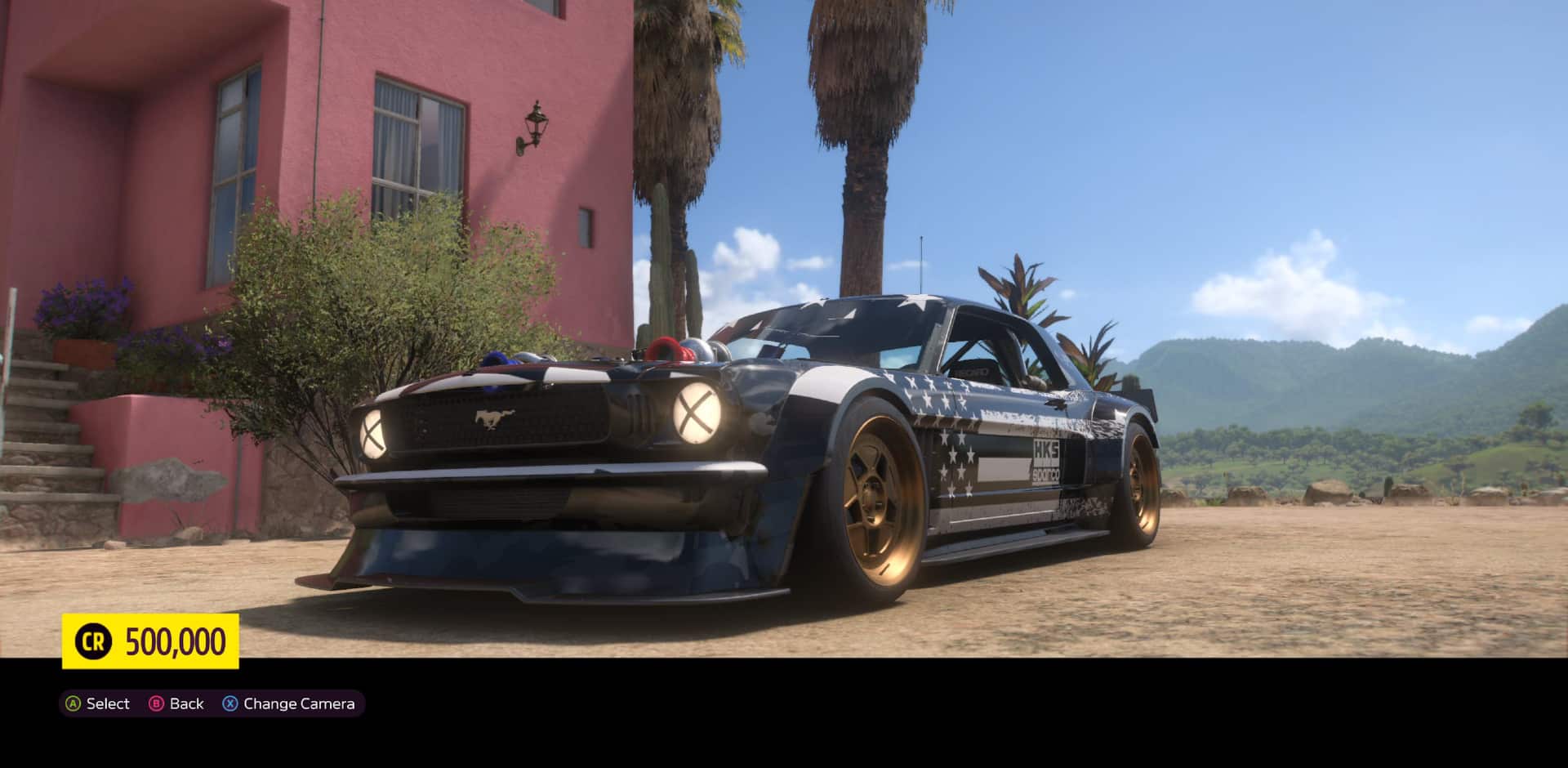 Ford Hoonicorn, one of the best rally cars, on display in FH5
