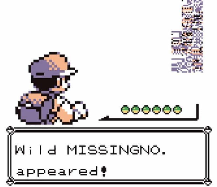 missingno in pokemon red and blue