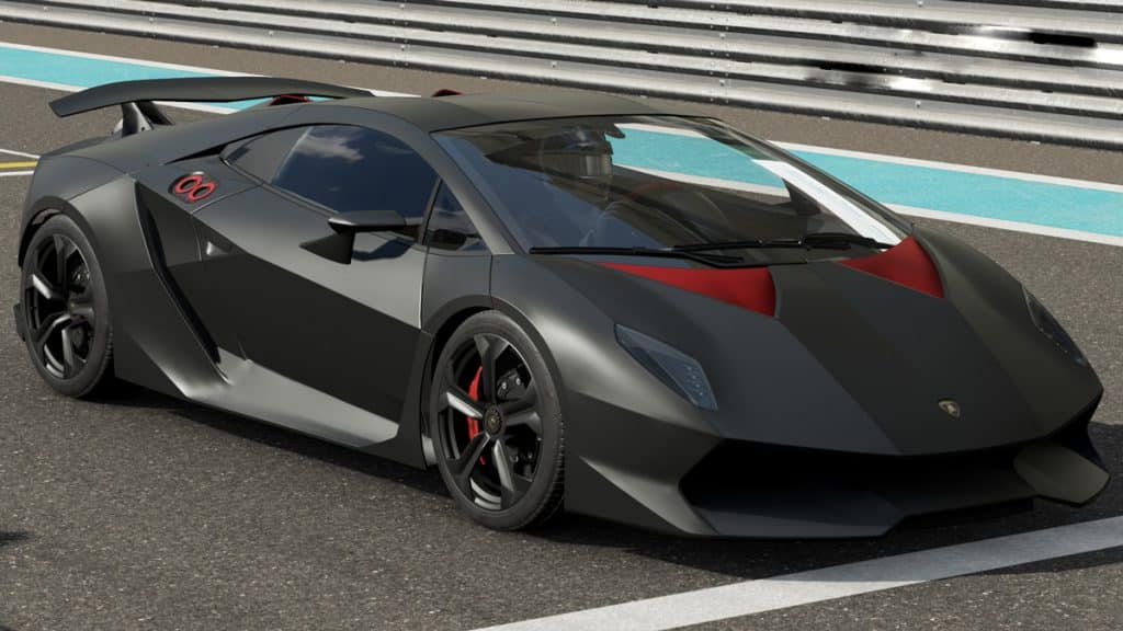 An image of the Lamborghini Sesto Elemento in Forza Horizon 5