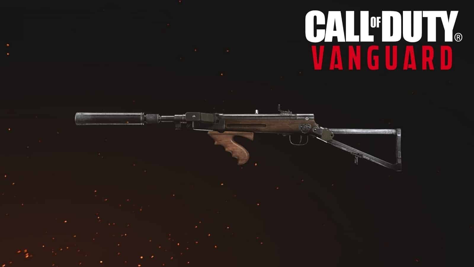 Type 100 Vanguard weapon preview screen