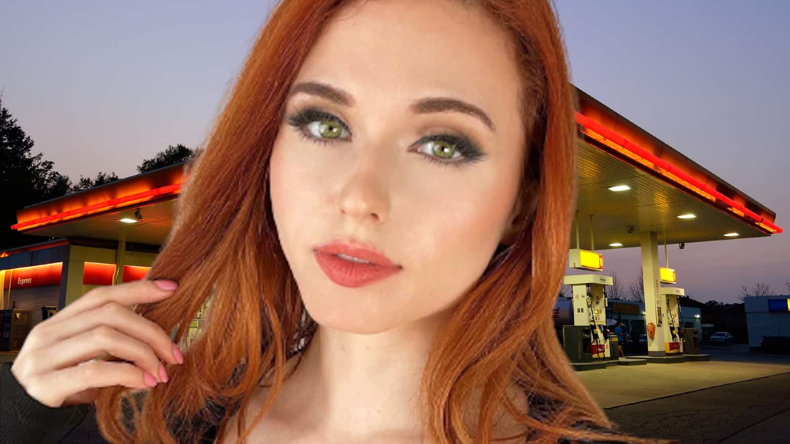 amouranth owns a gas station