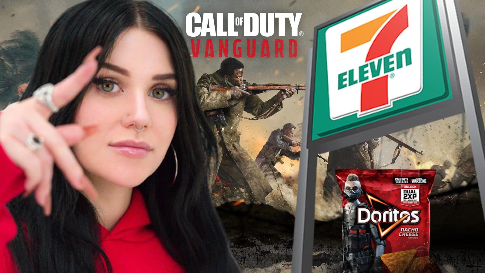 Kalei calls 7-Eleven for Vanguard 2xp doritos