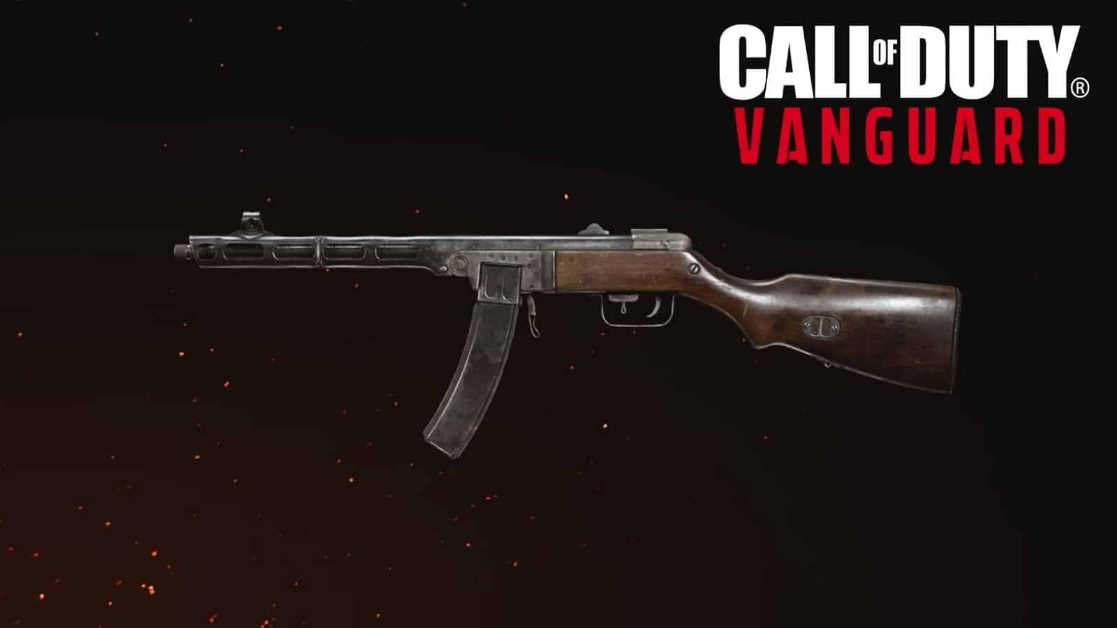 PPSH preview screen in CoD Vanguard