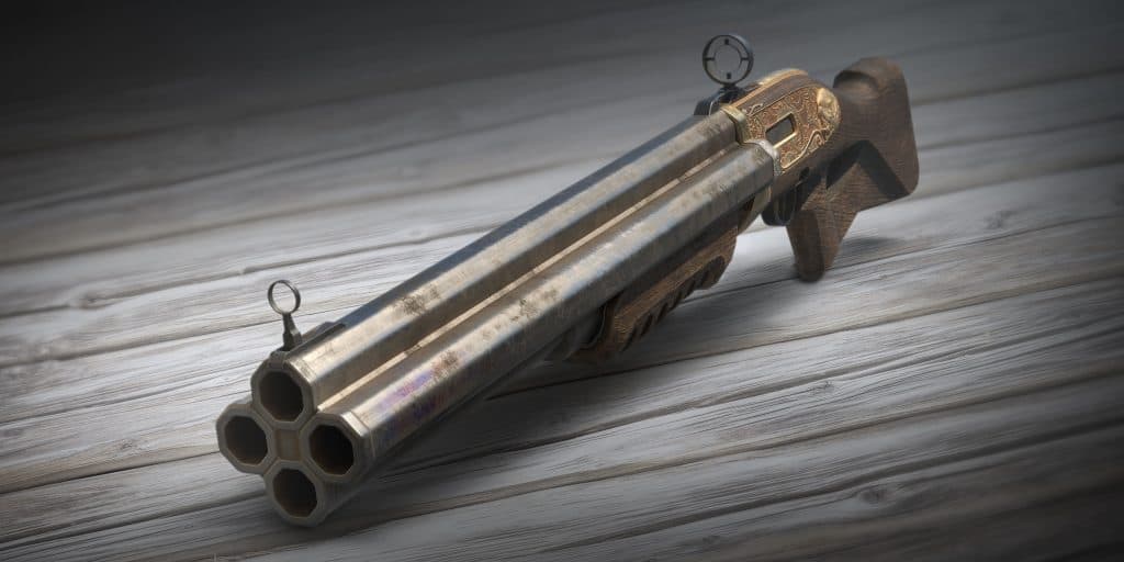 Screenshot of Destiny 2 shotgun