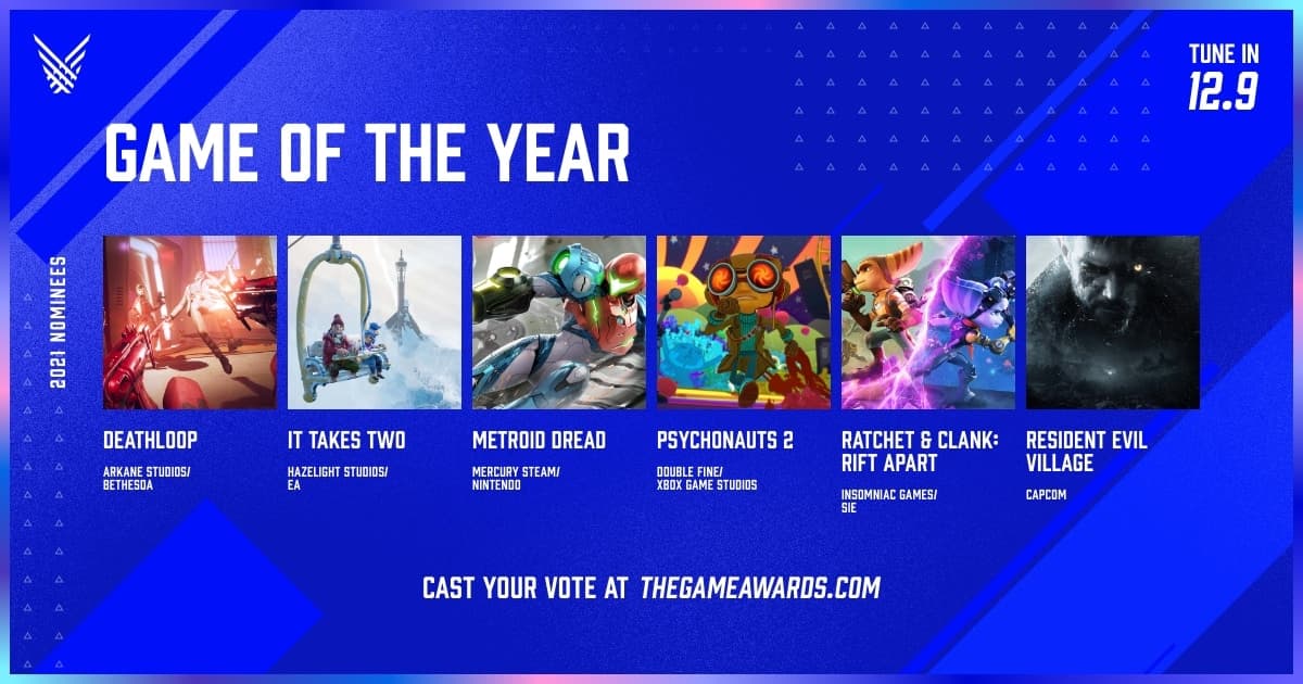 the game awards game of the year