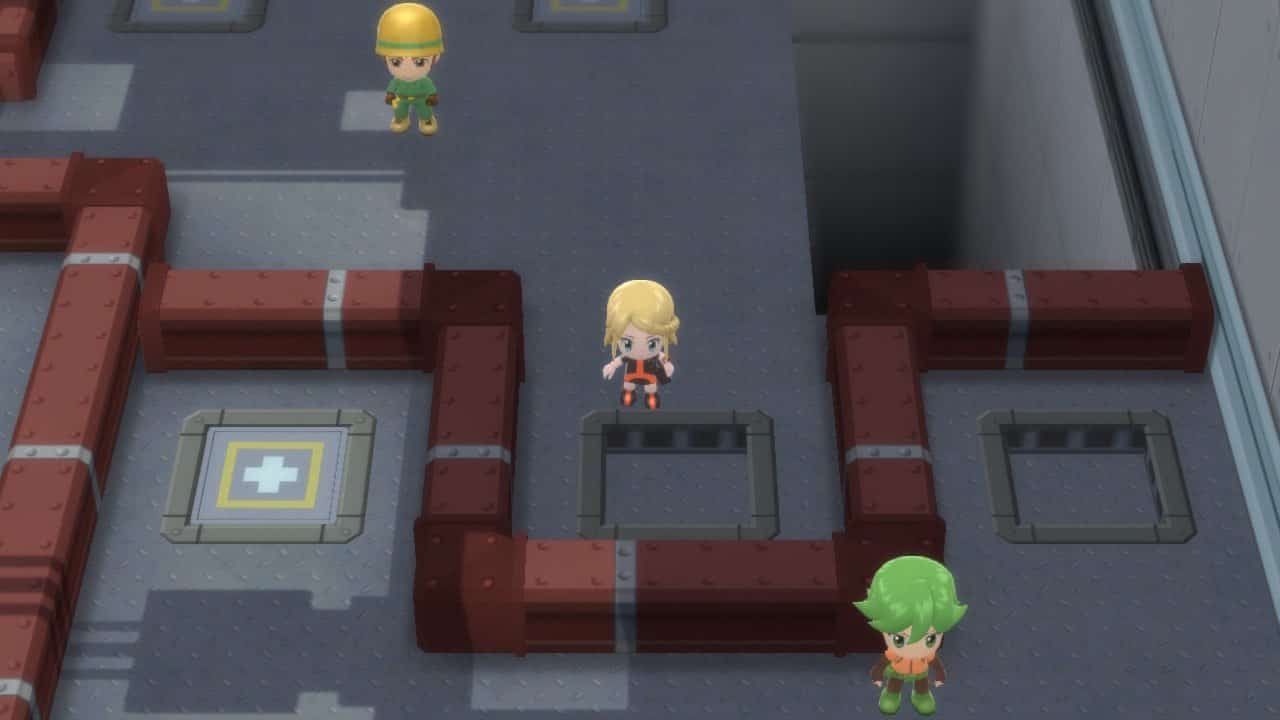 Pokemon Brilliant Diamond & Shining Pearl Canalave City Gym screenshot