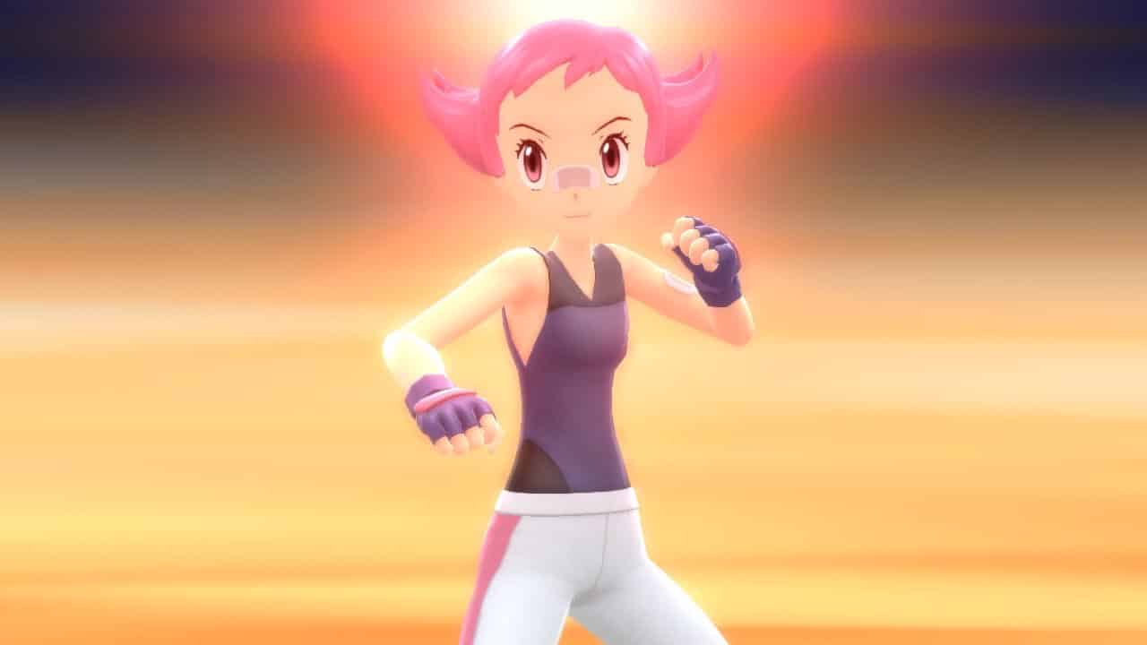 Pokemon Brilliant Diamond & Shining Pearl Gym Leader Maylene