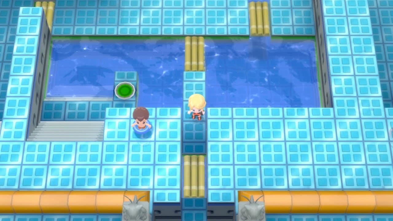 Pokemon Brilliant Diamond & Shining Pearl Pastoria City Gym screenshot