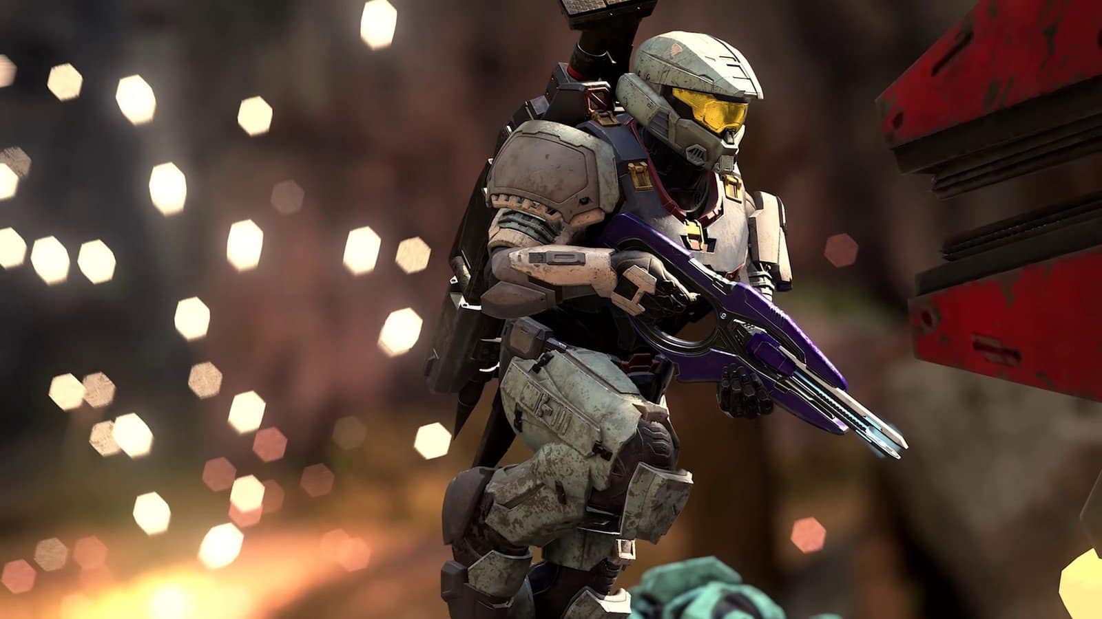 Image of a Spartan from Halo Infinite