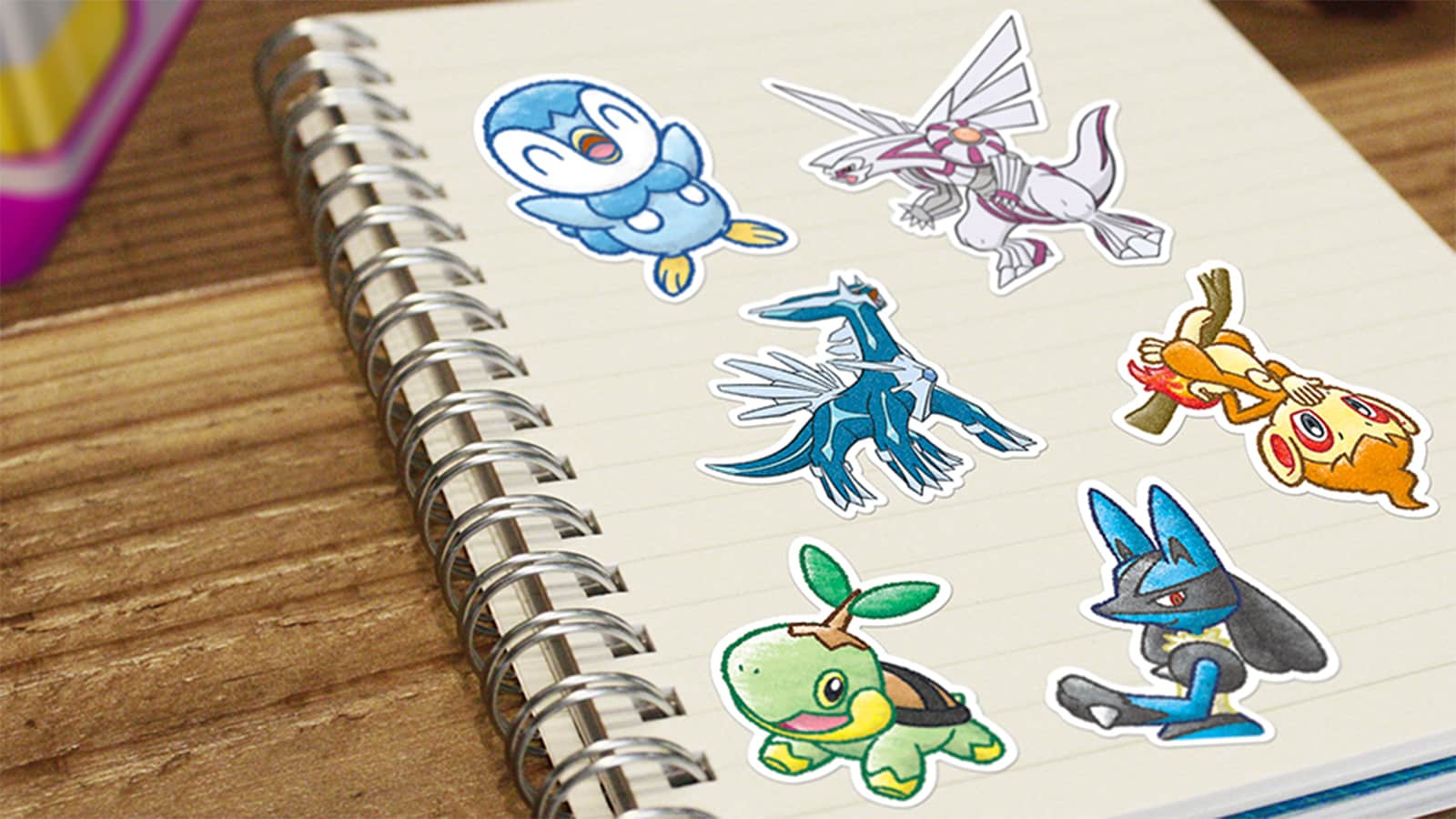 Field Research stickers representing Sinnoh region Pokemon in Pokemon Go
