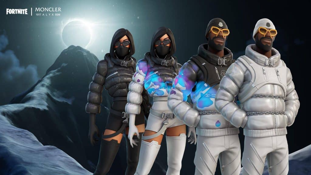 andre and renee fortnite moncler