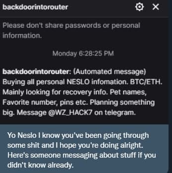 neslo call of duty information purchase