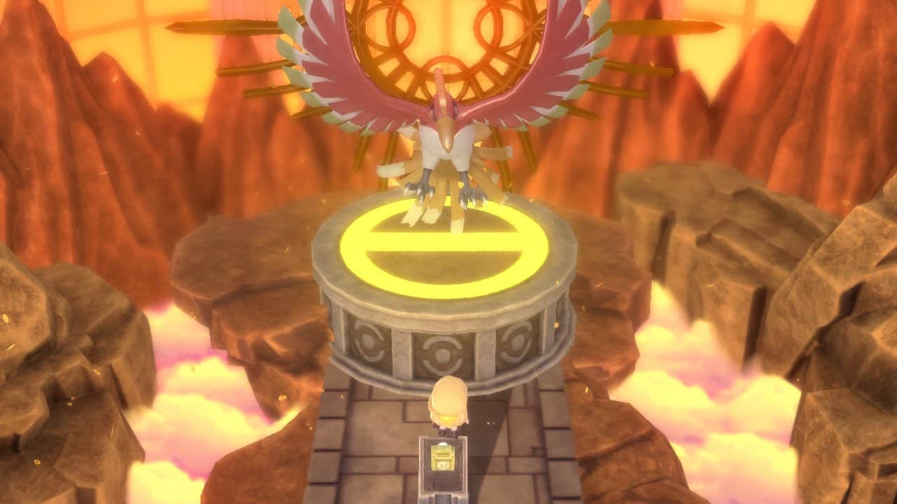 Pokemon Brilliant Diamond & Shining Pearl Rainbow Room screenshot