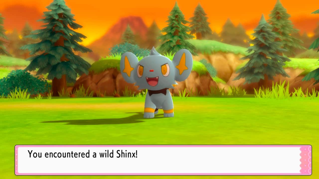 shinx in pokemon bdsp