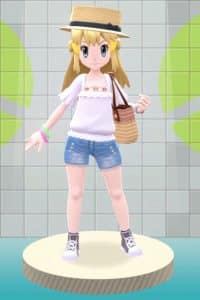 Dawn's Summer style outfit from Pokemon BDSP