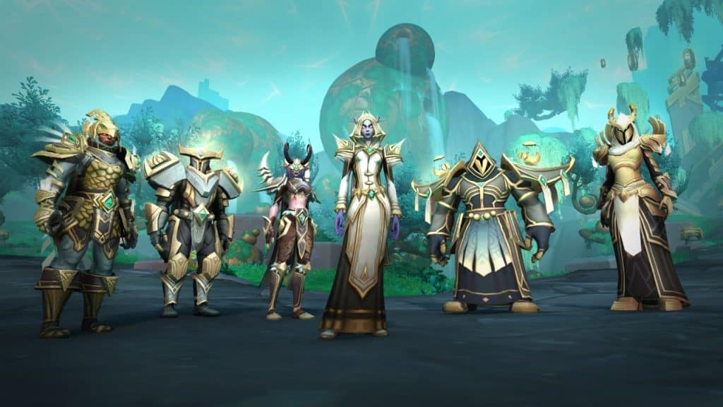 World of Warcraft Eternitys End 9_2 Update Armor Sets Alternate