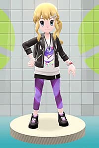 Dawn's Leather Jacket outfit style in Pokemon BDSP