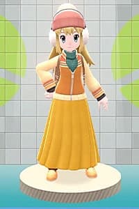 Dawn's Winter style outfit from Brilliant Diamond & Shining Pearl in Pokemon