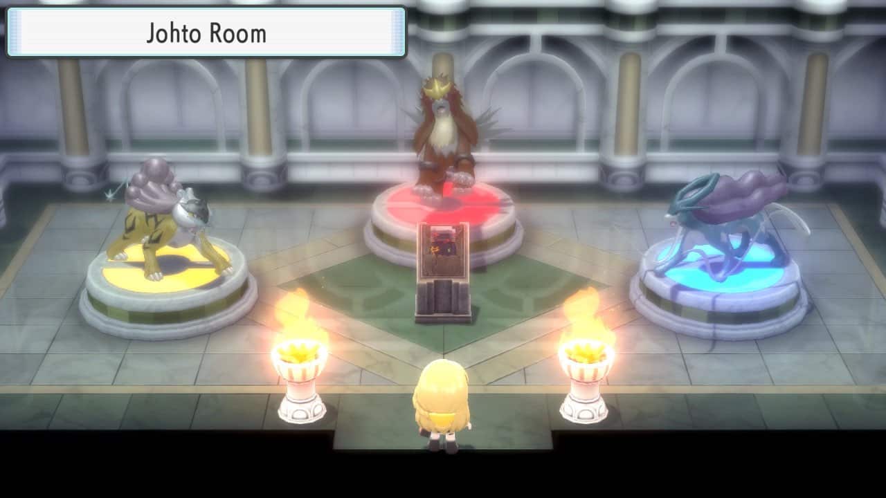 johto room in pokemon bdsp