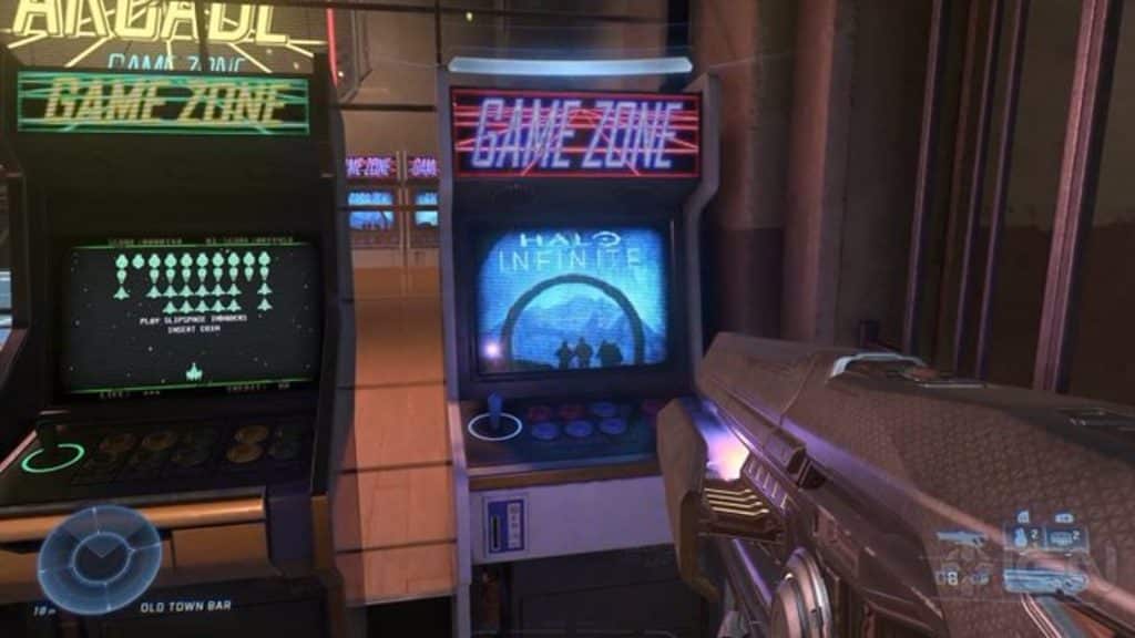 halo arcade machine
