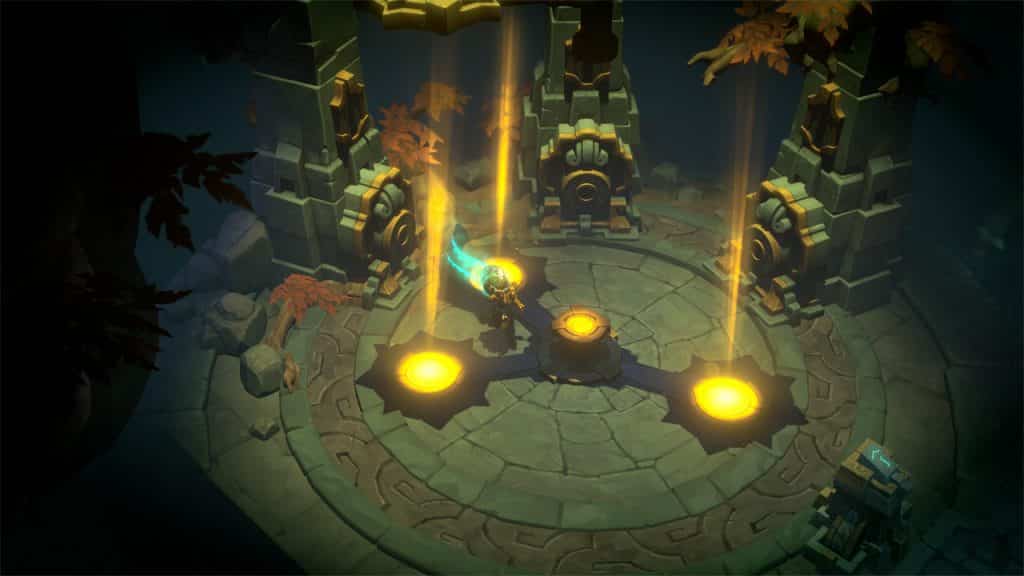 Ruined King screenshot showing exploration
