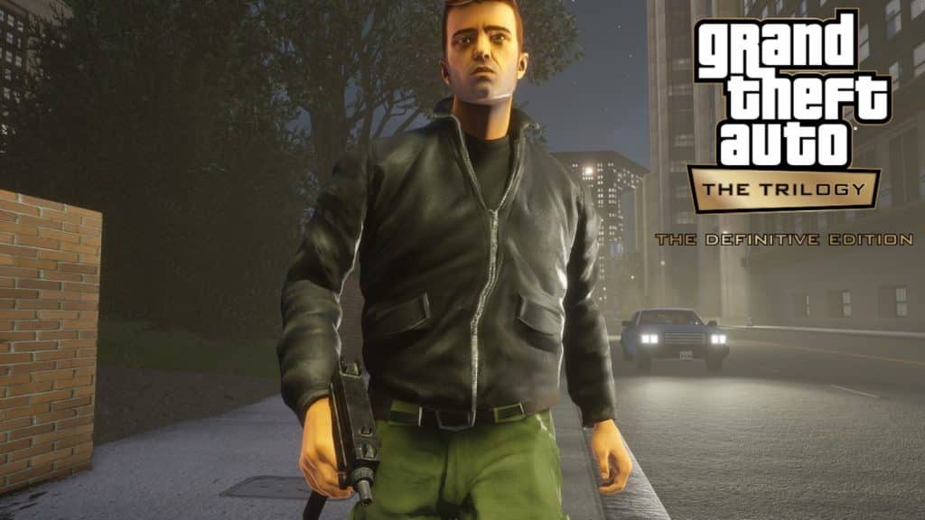 GTA 3 remaster screenshot showing Claude