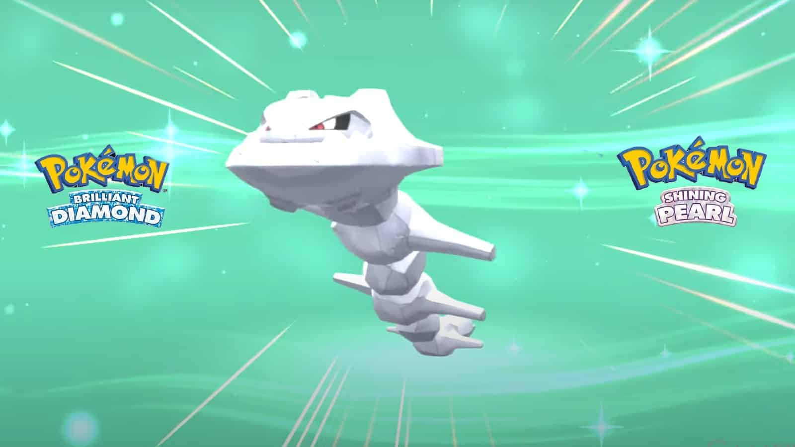 How to evolve Onix into Steelix in Pokemon Brilliant Diamond Shining Pearl  - Dexerto