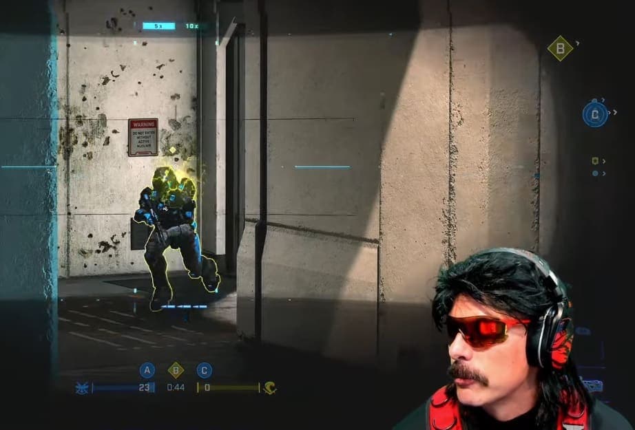 Dr Disrespect snipes dude in Halo Infinite