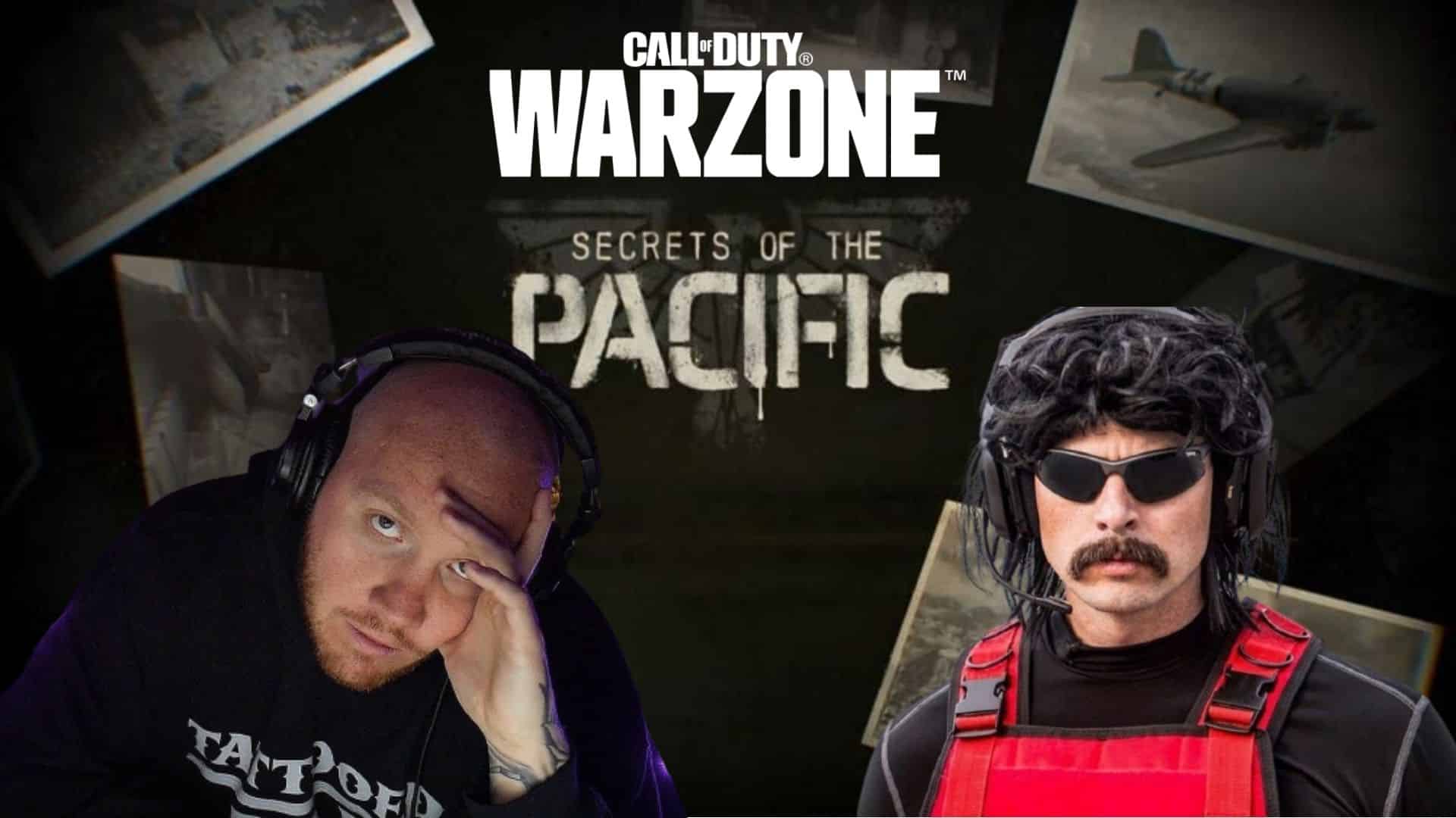 TimTheTatMan and Dr Disrespect looking unhappy