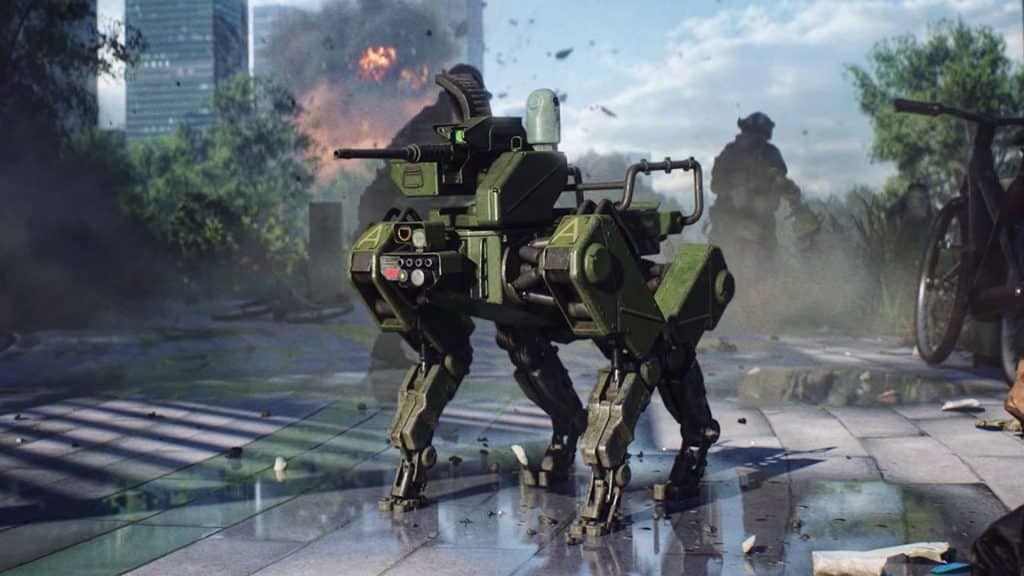 Battlefield 2042 Robot Dog Equipment Loadout