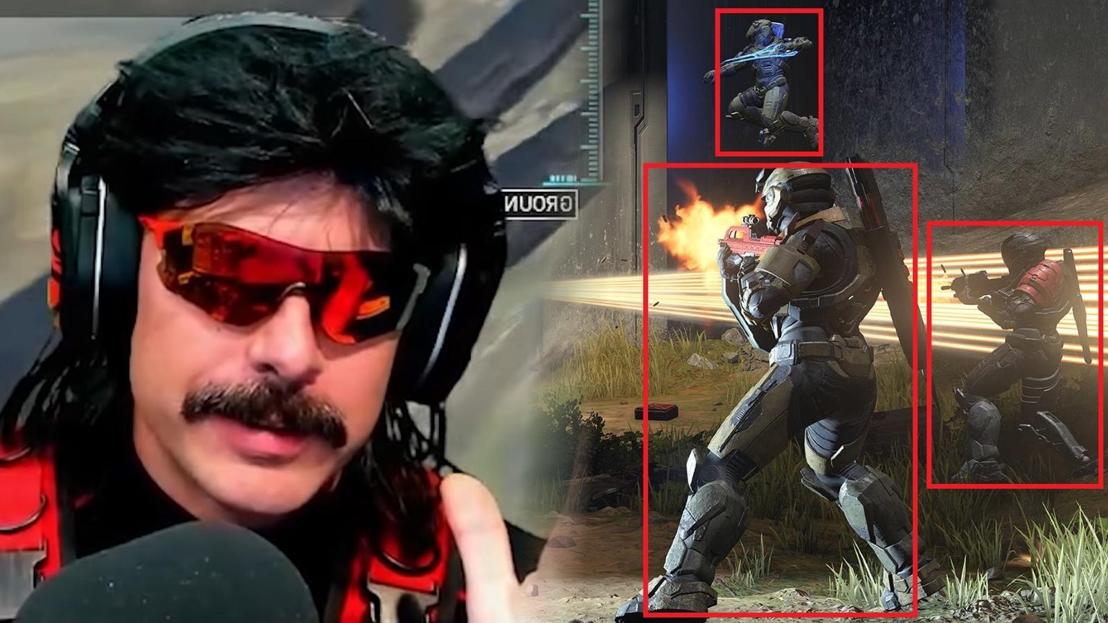 Dr Disrespect Halo Infinite Worried About Warzone Hackusations Hackers