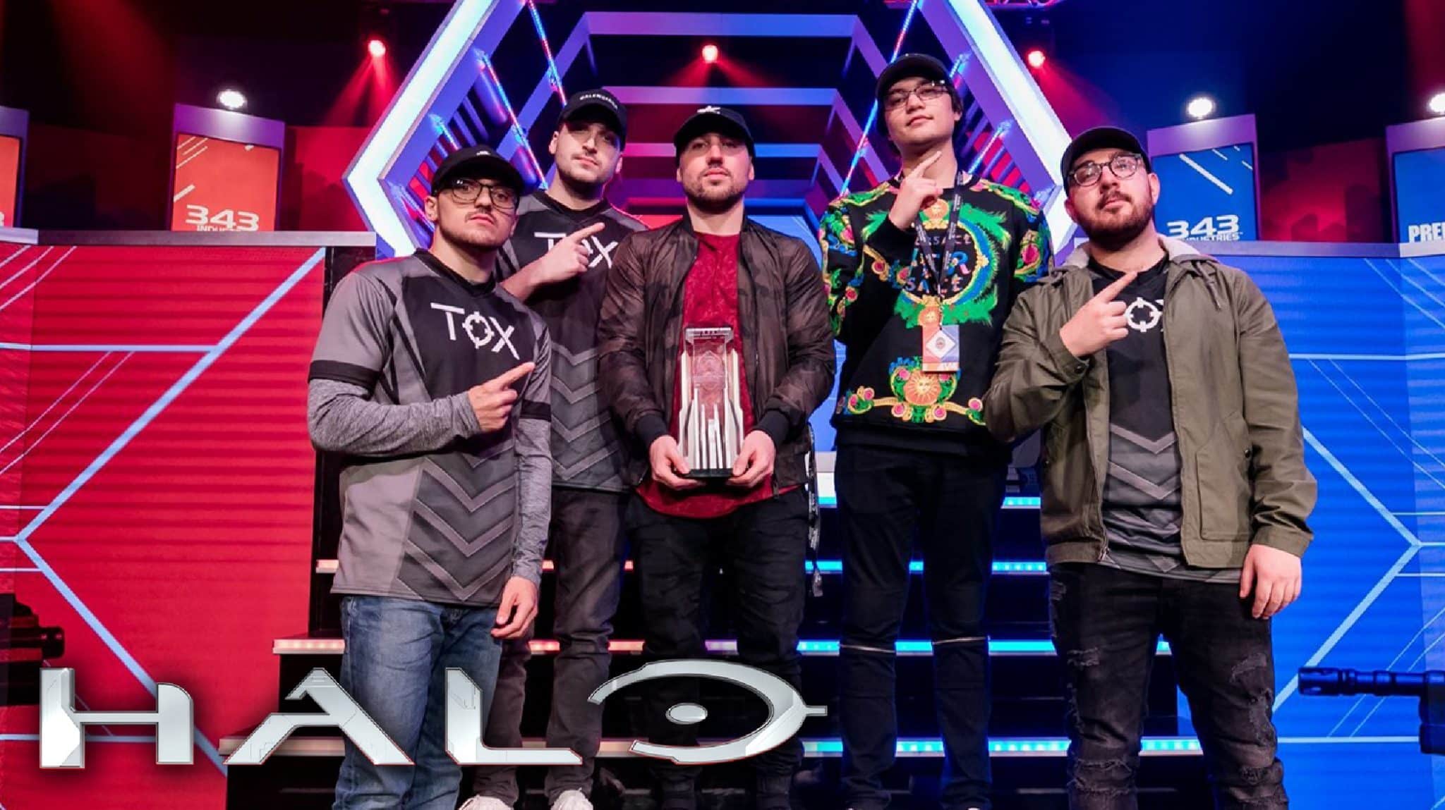 Tox Gaming on stage at Halo event